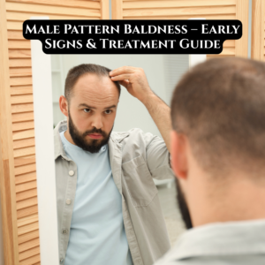 crown thinning hair loss in men